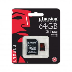 KINGSTON SDCS/64GB Kingston select technology Tarjeta micro SD 64 GB 80 MG/S HD VIDEO